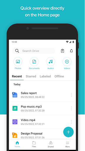 Synology Drive ekran görüntüsü