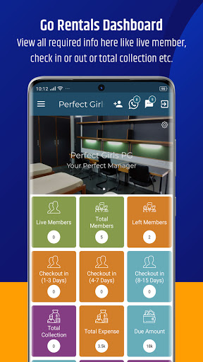 GO Rentals-Hostel Manager App ekran görüntüsü