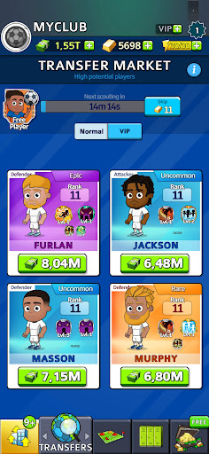 Idle Soccer Story - Futbol RPG ekran görüntüsü
