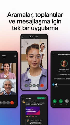 Webex ekran görüntüsü