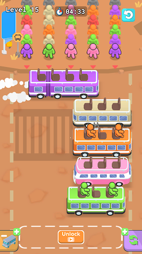 Bus Match Puzzle ekran görüntüsü