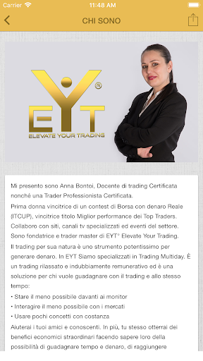 EYT Elevate Your Trading ekran görüntüsü
