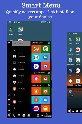 Computer Launcher - win style ekran görüntüsü