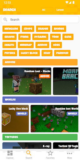 Addons for Minecraft Bedrock ekran görüntüsü