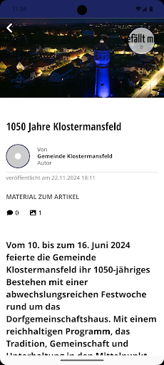 Klostermansfeld ekran görüntüsü