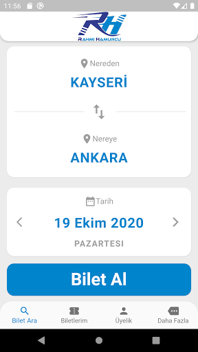 RH Turizm ekran görüntüsü