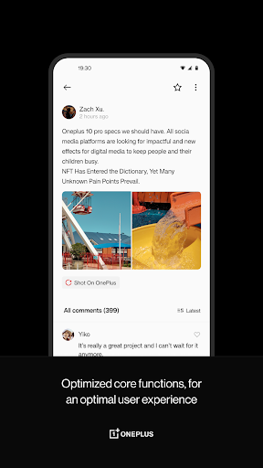 OnePlus Community ekran görüntüsü