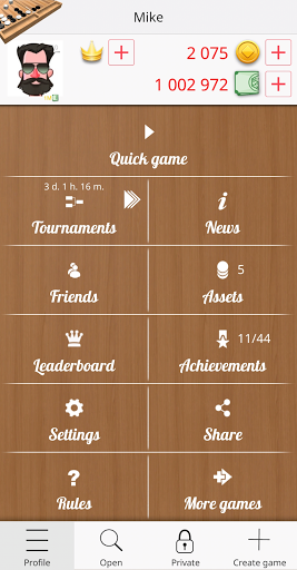 Backgammon Online ekran görüntüsü