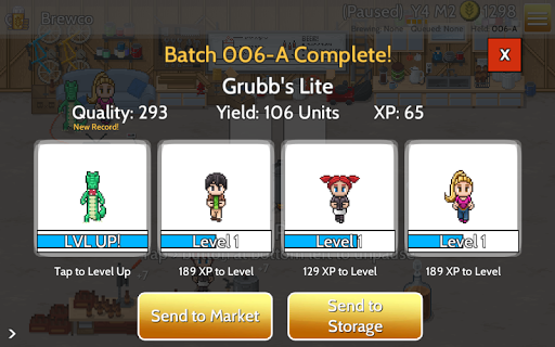 Fiz : Brewery Management Game ekran görüntüsü