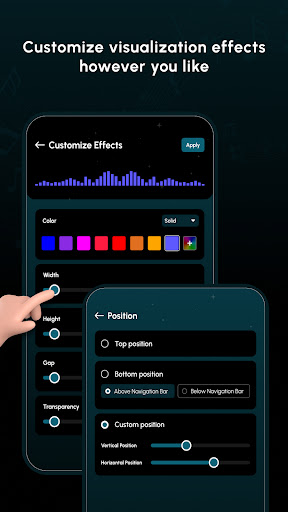 Floating Music Visualizer ekran görüntüsü