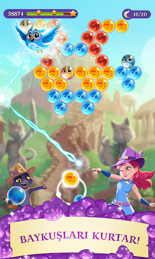 Bubble Witch 3 Saga ekran görüntüsü