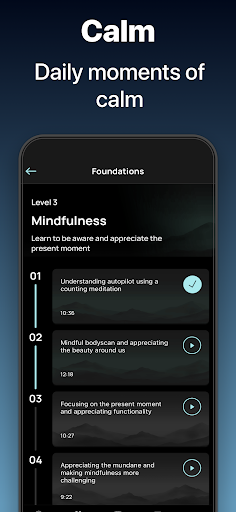 Serenity: Guided Meditation ekran görüntüsü