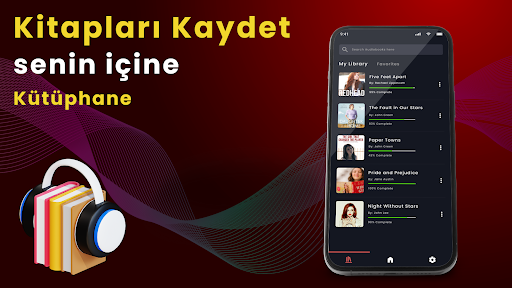 Sesli Kitaplar Uygulaması ekran görüntüsü