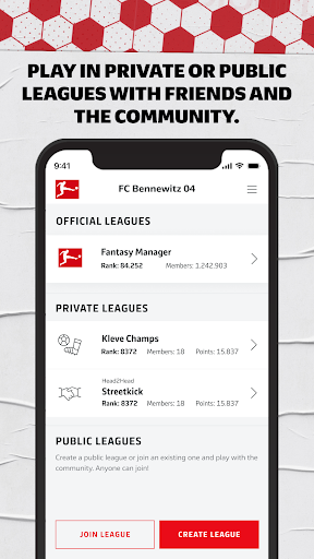 Bundesliga Fantasy Manager ekran görüntüsü