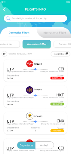 TH Smart Airport ekran görüntüsü