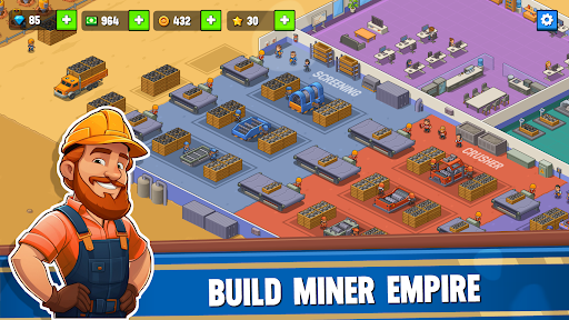 Idle Miner Empire ekran görüntüsü