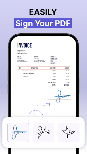 Smart PDF Scanner & Sign ekran görüntüsü