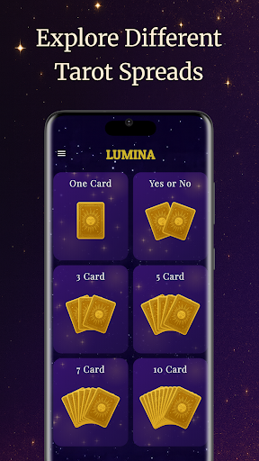 Lumina Tarot ekran görüntüsü