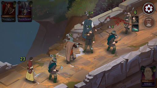 Ash of Gods: Tactics ekran görüntüsü