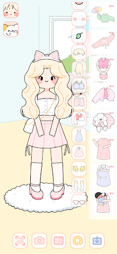 Lovely Doll : Dress Up Game ekran görüntüsü