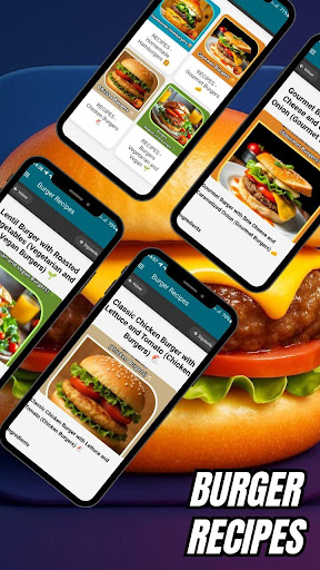Burger Recipes ekran görüntüsü