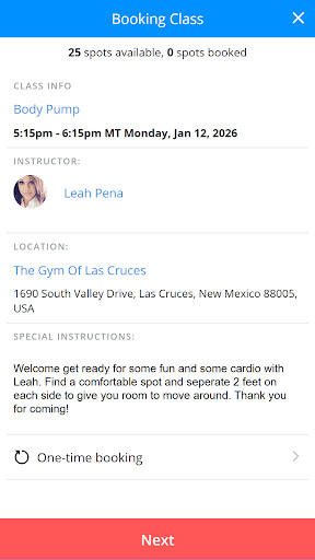 The Gym Of Las Cruces ekran görüntüsü