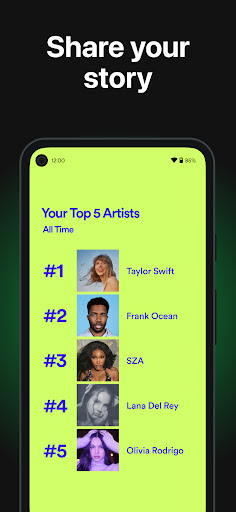 must.fm for Music Stats ekran görüntüsü