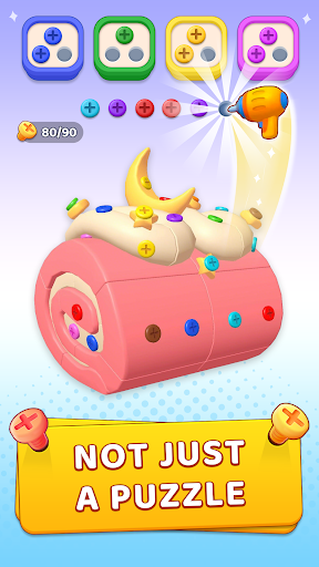 Unscrew Frenzy 3D: Bolt Master ekran görüntüsü