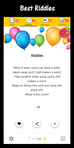 Jokes-Riddles-Proverbs & more ekran görüntüsü