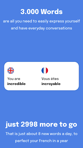Most Common French Words ekran görüntüsü