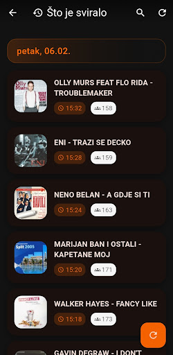 Novi radio Zadar ekran görüntüsü