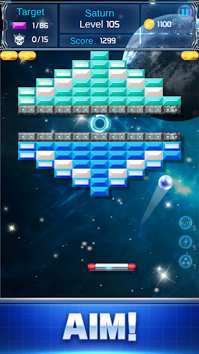 Brick Breaker: Space Outlaw ekran görüntüsü