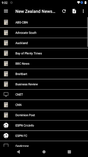 New Zealand Newspapers ekran görüntüsü