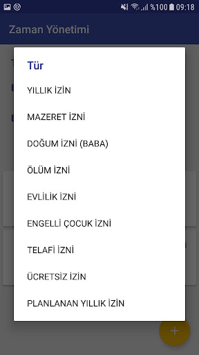 Mobil İK ekran görüntüsü