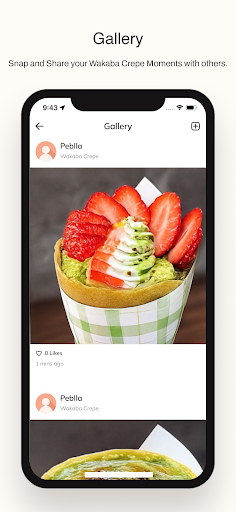Wakaba Crepe ekran görüntüsü