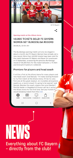 FC Bayern München ekran görüntüsü