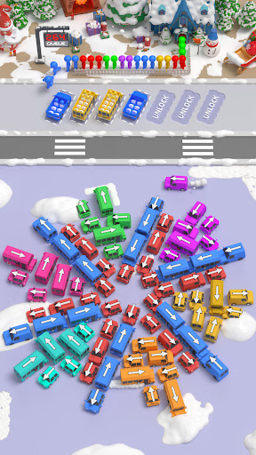 Car Jam Parking: Bus Game ekran görüntüsü
