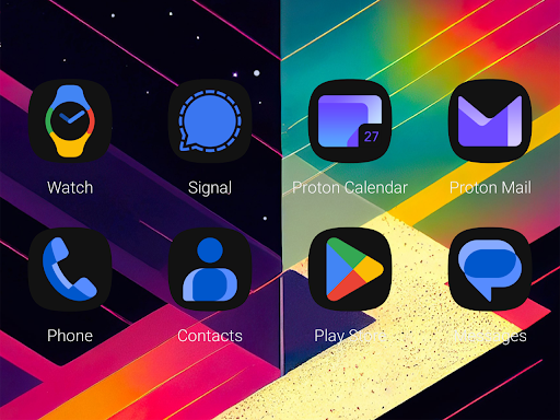 SHAPES - Adaptive Icon Pack ekran görüntüsü