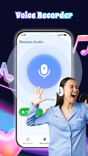 Reverse Audio, Reverse Singing ekran görüntüsü