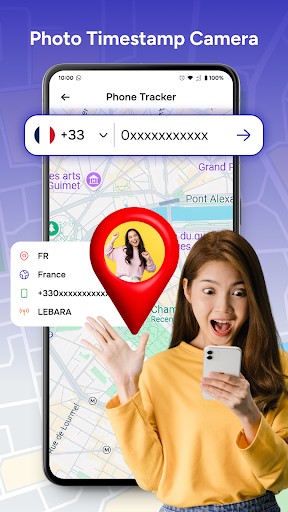 GPS Map Camera - Phone Tracker ekran görüntüsü