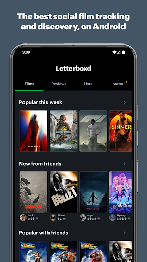 Letterboxd ekran görüntüsü