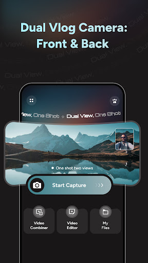 Dual Vlog Camera: Front & Back ekran görüntüsü