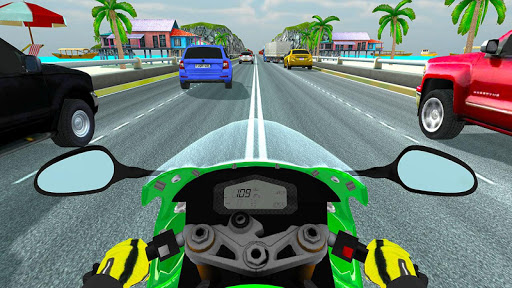 Highway Traffic Rider - 3D Bik ekran görüntüsü