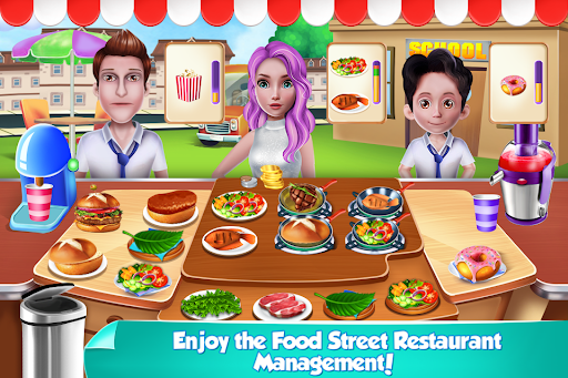 Street Food Truck Cooking Game ekran görüntüsü