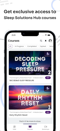Sleep Solutions Hub ekran görüntüsü