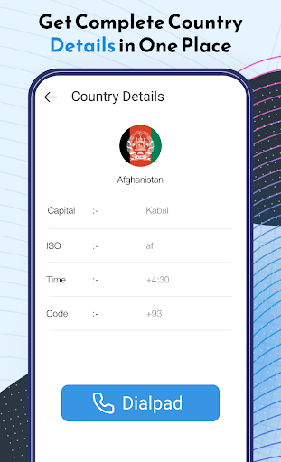 All Country Code: Dialing Code ekran görüntüsü