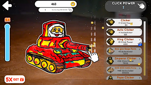 Goo Goo Gaga Clicker ekran görüntüsü
