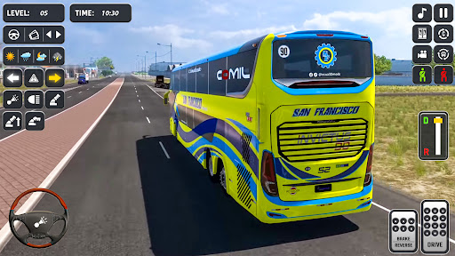 Offroad Bus Journey Bus Game ekran görüntüsü