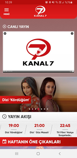 Kanal 7 ekran görüntüsü