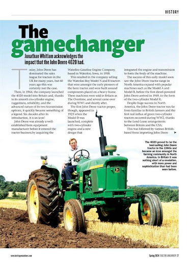 Tractor & Machinery Magazine ekran görüntüsü